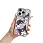 Силиконовый чехол Kuromi (Sanrio) для iPhone 15 - миниатюра 5