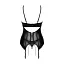Корсет Obsessive Norides XS/S черный - миниатюра 7