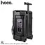 Колонка портативна — караоке система Hoco DS40 8-inches BT speaker with trolley з ручкою на колесах - мініатюра 4