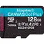 Карта пам'яті Kingston microSD 128GB C10 UHS-I U3 A2 V30 R200MB/s - мініатюра 1
