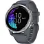 Спортивные часы Garmin Venu Silver Stainless Steel Bezel w. Granite Blue and Silicone B. (010-02173-01/010-02173-03) - миниатюра 2