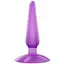 Анальна пробка Crushious Jolly лілова - мініатюра 1