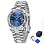 Наручний годинник чоловічий PD-1752 Silver-Blue Pagani Design acs0031164 - мініатюра 1