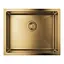 Кухонная мойка Grohe 550 x 450 мм, под столешницу, 1 чаша, матовая 31574GN1, Золотой - миниатюра 2