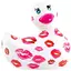 Вибратор Big Teaze Toys I Rub My Duckie 2.0 7.6 см белый с розовым - миниатюра 1