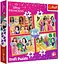 Набір Пазли - (4в1) - "Казкові історії"/Принцеси Дісней/Trefl - мініатюра 1