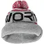 Шапка Favorite Pompon Hat 56 Gray Black Logo - миниатюра 5