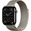 Смарт-часы Apple Watch Series 11 GPS + Cellular 42 мм Natural Titanium Case with Natural Milanese Loop (MF8P4) [151121] - миниатюра 1