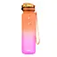 Пляшка для води UZSPACE 3038(Orange-Pink) 1000 мл, помаранчево-рожева - мініатюра 2