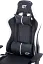 Геймерское кресло GT Racer черное с белым (X-2528 Black/White) - миниатюра 9