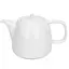 Заварочный чайник Fissman Horeca фарфор 1 л белый (14104) - миниатюра 1