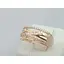 Золоте кільце Столична Ювелірна Фабрика з фіанітами. 140531 19,5 - мініатюра 2