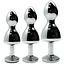 Металева анальна пробка Wooomy Lollypop Double Ball Metal Plug Blue S діаметр 2.8 см довжина 8. - мініатюра 4