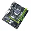 Материнська плата LGA1150, Huananzhi H81 PLUS, H81, 2xDDR3, Int.Video (CPU), 2xSATA3 / 2xSATA2, 1xPCI-E 3.0 x16, 1xPCI-E 2.0 x1, Audio 5.1, GLan, 4xUSB 3.0 / 6xUSB 2.0, VGA/DVI-D/HDMI, Micro ATX - мініатюра 2