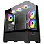 Корпус GTL Gaming "Universe", чорний, без БЖ, Mid Tower, ATX / Micro ATX / Mini ITX, 1xUSB 3.0 / 2xUSB 2.0, макс. CPU - 170 мм / - мініатюра 1