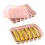 Форма для запікання випічки силіконова домашніх хот-догів, сосисок, ковбасок, кебаба кебабниця, A-plus Рожевий 86429 - мініатюра 1
