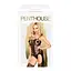Бодистокинг с имитацией чулок Penthouse - Bomb Squad Black S/M/L - миниатюра 3