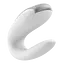 Вібратор Satisfyer Double Fun Partner 9.3 см білий - мініатюра 6