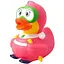 Утка FunnyDucks Лыжница розовая ( 1635) - миниатюра 2