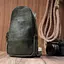 Красива сумка через плече в модному кольорі з екошкіри Vintage 22791 зелена - мініатюра 8