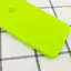 Чохол Epik Silicone Case Square Full Camera Protective AA для Apple iPhone 7/8/SE 2020 4.7 Салатовий/Neon green - мініатюра 2