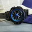 Наручний годинник чоловічий 1343 Black-Blue Skmei acs0030801 - мініатюра 3