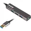 USB-хаб Maxxter HU3A-4P-02 - миниатюра 1