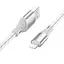 Кабель Borofone BX96 USB to Lightning 1 м серый - миниатюра 1