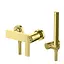 Змішувач для душу Kohlman Experience gold настінний KPL-QW120EGD Золотий - мініатюра 1