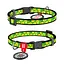 Ошейник для собак нейлоновый Waudog Nylon с QR-паспортом "Авокадо" пластиковый фастекс Ш 10 мм Д 20-30 см - миниатюра 1