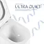 Унитаз подвесной Qtap Taurus Ultra Quiet, с сиденьем Slim Duroplast / Soft-close / Quick Release QTTAU26W49116 - миниатюра 4