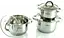 Універсальний набір каструль з кришками Bohmann BH-06-295 із нержавіючої сталі 6 предметів - мініатюра 2