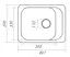 Кухонная мойка Platinum 4050 KORRADO (SP000025144) - миниатюра 4