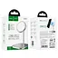 Заряджання бездротове металеве HOCO CW32 Happiness magnetic desktop wireless charger 15W біле - мініатюра 6