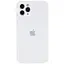 Чохол Epik Silicone Case Full Camera Protective AA для Apple iPhone 12 Pro 6.1 Білий/White - мініатюра 1