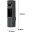 Нагрудна HD боді-камера TCAM H1080 p2p WiFi 1000 мАч Чорний (448274717) - мініатюра 2
