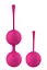 Набор вагинальных шариков Love Balls Duo Ball Set, 2 шт., розовый - миниатюра 3