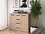 Комод в гостиную MebelStar 4+2 120x45x99 см Дуб сонома (MBS-1040) - миниатюра 2