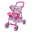 Коляска для ляльки, метал, прогулянкова, колеса 4 шт. (13 см), 60.5x33x57 см - мініатюра 1