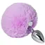 Анальна пробка з хвостом SKN-Z09 (розмір S), Фіолетовий - мініатюра 1