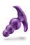 Анальна пробка Anal Adventures Matrix Supernova Plug 7.6 см (фіолетовий) - мініатюра 3