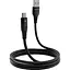 Кабель Proove Soft Silicone USB-A to Micro-USB 2.4A 1m Black (CCSO20001301) [130625] - миниатюра 1