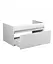 Тумба Мойдодир Prime 80-А під стільницю або умивальник підвісна Білий - мініатюра 4