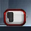 Футляр противоударный Locking Button для наушников Airpods Pro 2 / Pro Red - миниатюра 2
