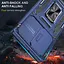 Чехол ударопрочный Epik Camshield Army Ring для Samsung Galaxy S24 Ultra Синий/Navy - миниатюра 7