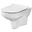 Подвесной унитаз Cersanit City CleanOn с сидением duraplast Slim Soft Close K701-143 - миниатюра 1