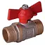 Кран кульовий прямий Water Valve 1/2″ ЗЗ КБ NV-V Q022 000010228 - мініатюра 1