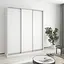 Шафа-купе тридверна MebelStar Стандарт AL 3ДСП 180x60x210 см Аляска білий (MBS-2824) - мініатюра 1