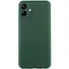 Чохол Getman TPU Liquid Silk Full Camera для Samsung Galaxy A06 Зелений/Dark green - мініатюра 1