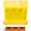 Игрушка антистресс Spongebob Squarepants - Pufflums сквиш (Губка Боб) 18,5 см - миниатюра 3